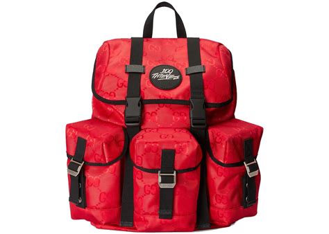 gucci 100 thieve|gucci backpack red.